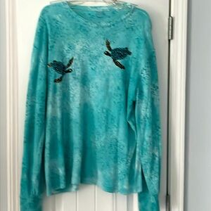 Sequins turtle shirt